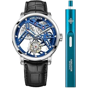 agelocer Men's Flying Tourbillon Business Watch