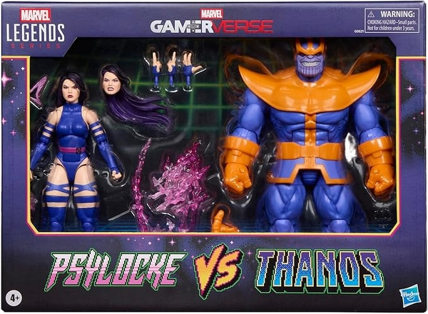Marvel Legends Gamerverse Psylocke vs Thanos