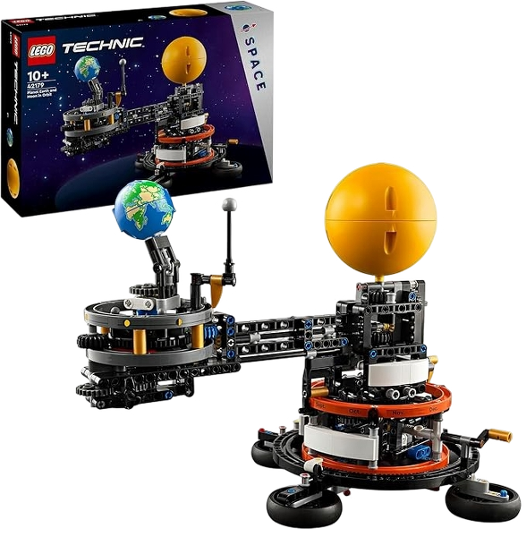 LEGO Technic Sun Earth Moon Model