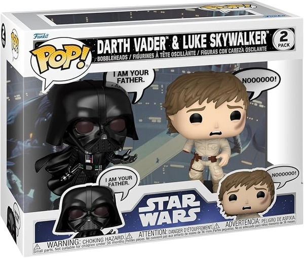 Funko Pop Star Wars: Sayings - Vader and Luke