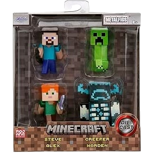 Jada Minecraft Die-Cast Figure 4-Pack