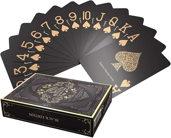 Bullets Playing Cards Black Edition