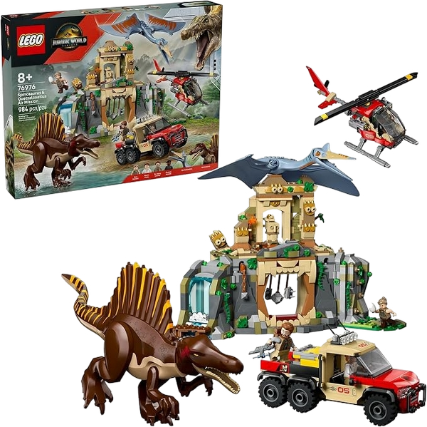 LEGO Jurassic World Spinosaurus & Quetzalcoatlus Mission