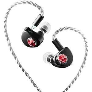 AZLA Horizon 2 HiFi Wired IEM Earphones (Red)