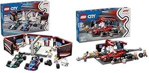 LEGO City F1 Mercedes-AMG Alpine Garage Set