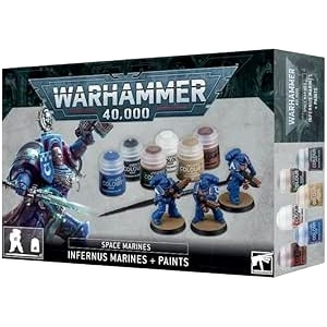 Games Workshop Space Marines Infernus Paint Set