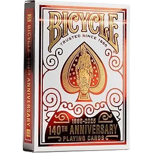 Bicycle 140th Year Anniversary Playing Cards