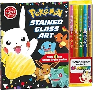 Pokémon Stained Glass Art Craft Kit