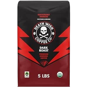 Death Wish Coffee Dark Roast Ground