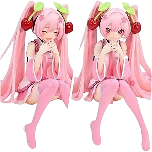 Cherry Miku Pink Figure Set 11cm