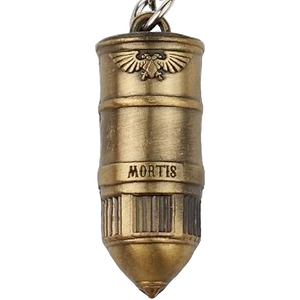 Starforged Space Marine Bolt Round Keychain