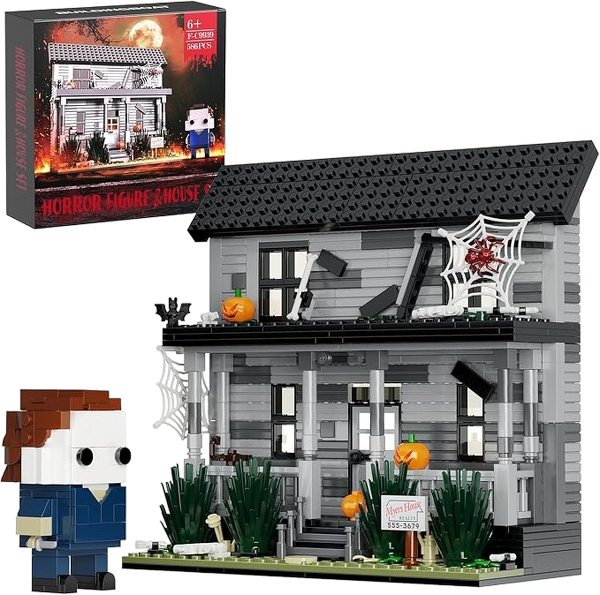 Horror Movie Halloween- Figure & House Building Blocks Kits