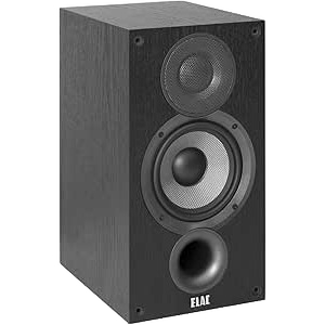 ELAC Debut 2.0 B5.2 Bookshelf Speakers, Black (Pair)