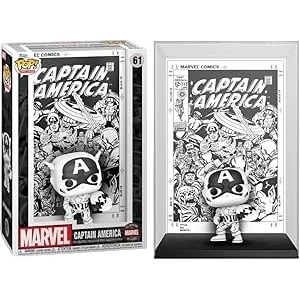 Funko Pop Comic Cover Captain America 85th