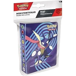 Pokémon TCG Mini Portfolio with Booster