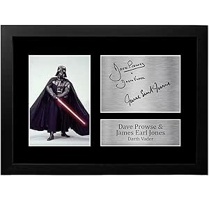 Dave Prowse James Earl Jones Signed Print