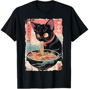 Ramen Noodles Cat Tshirt