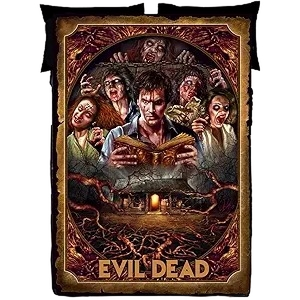 Evil Dead Necronomicon Fleece Blanket