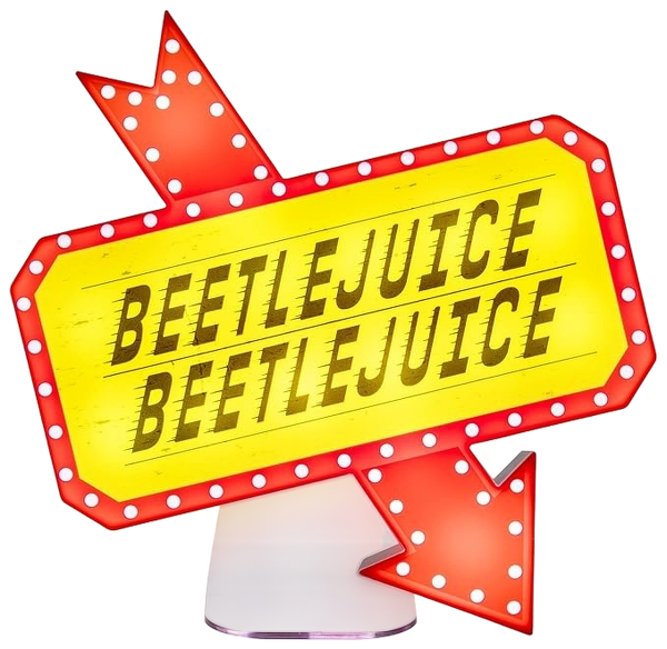 Paladone Beetlejuice Icon Accent Light – Official Retro Horror Decor & Nightlight