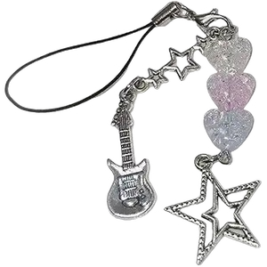 Drum Set Music Note Phone Charm