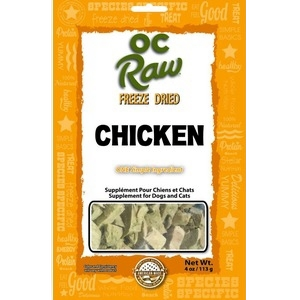 OC Raw Freeze Dried Chicken Nuggets Dog and Cat Treats