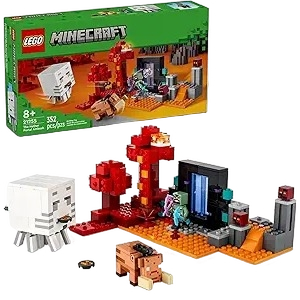 LEGO Nether Portal Ambush Adventure Set
