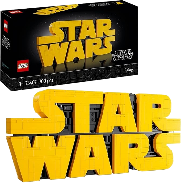 LEGO Star Wars Brick-Built Logo