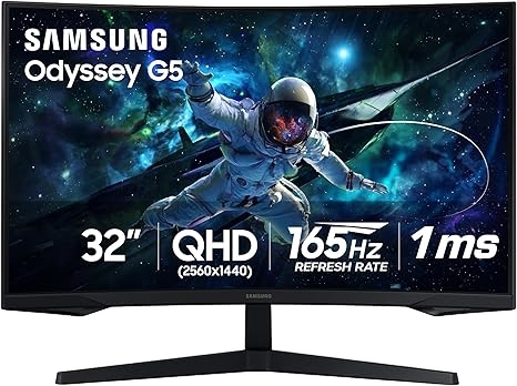 Samsung 32" Odyssey G55C Curved Gaming Monitor