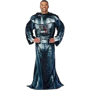 STAR WARS Comfy Throw Blanket with Sleeves Darth Vader