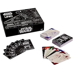 Mattel Games UNO Star Wars Technical Schematics
