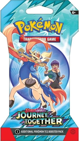 Pokemon TCG - Scarlet & Violet: Journey Together - 1 Blister Pack, Random Draw