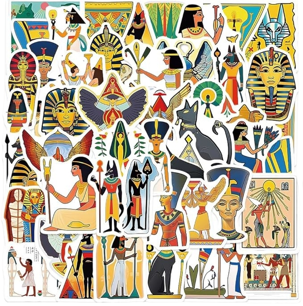 50-Pack Ancient Egypt Stickers
