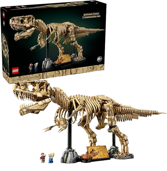 LEGO Jurassic World T-Rex Fossils Display Set