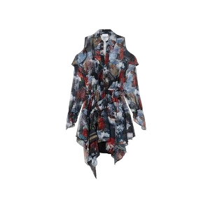 Off-White World Paint GeoRomantic Dress