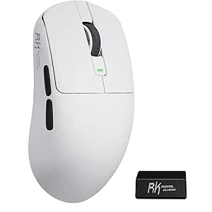 RK ROYAL KLUDGE M3 – Tri-Mode Wireless Gaming Mouse (White)