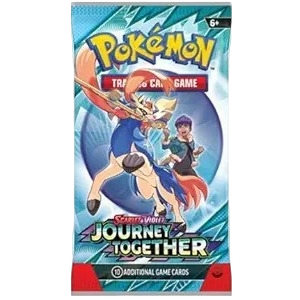 Pokemon – Journey Together – Single Booster Pack – 10 Cards