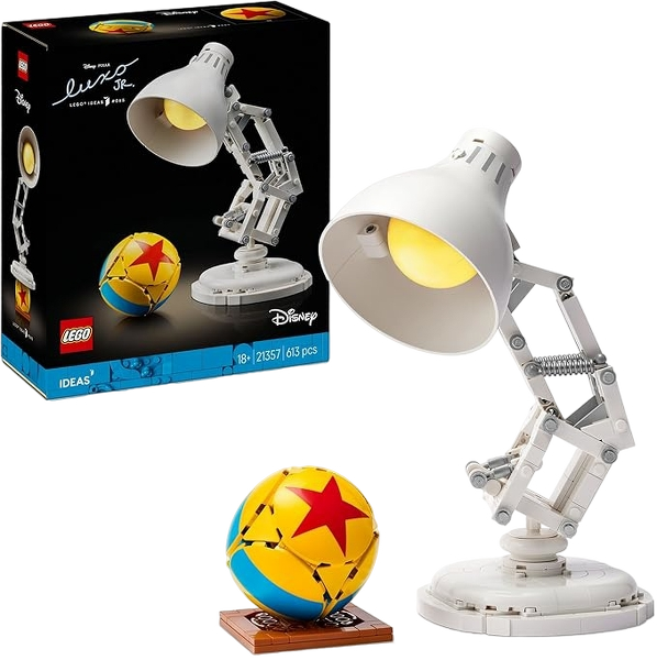 LEGO Ideas Disney Pixar Luxo Jr. Lamp Playset