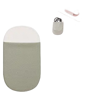 Universal Stick-On Wireless Mouse Pouch Holder