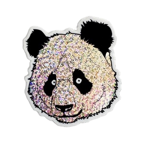 Glitter Panda Vinyl