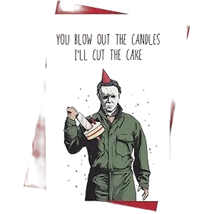 Michael Myers Horror Birthday Card item