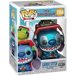 Funko Pop! Gamer Stitch (Metallic)
