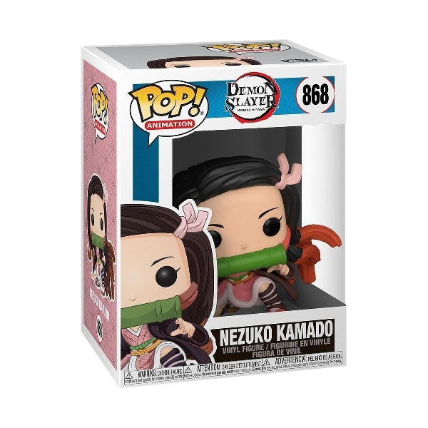 Funko Pop Animation: Demon Slayer - Nezuko Kamado - Collectable Vinyl Figure - Gift Idea - Official Merchandise - Toys for Kids & Adults - Anime Fans - Model Figure for Collectors and Display