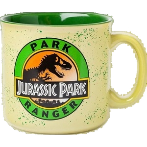 Silver Buffalo Jurassic Park Ranger Ceramic Mug