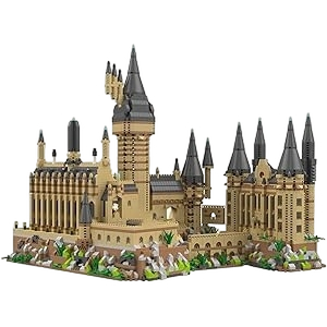 Architecture Harry Potter Castle Micro Building Blocks