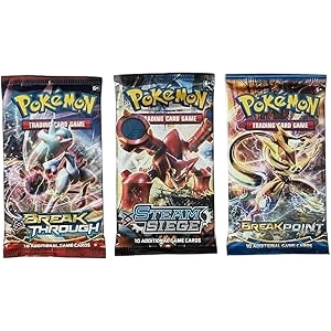 Pokemon Cards Random 3 Booster Packs