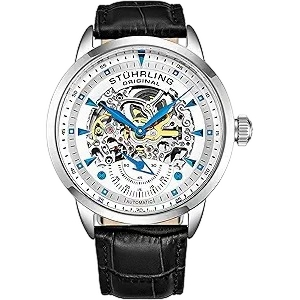 Stuhrling Original Skeleton Automatic Dress Watch