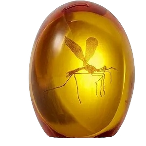 Jurassic Park Mosquito Amber Resin Replica