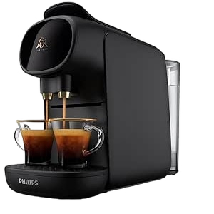 Philips L'OR Barista Sublime Capsule Coffee Machine – Double Shot, 1–2 Cups, Black (LM9012/60)