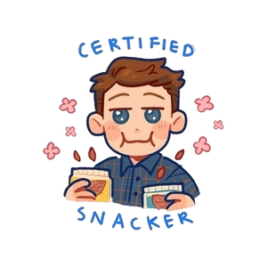 Certified Snacker Sticker