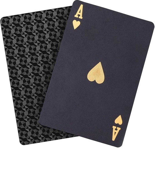 Waterproof Playing Cards Black Diamond